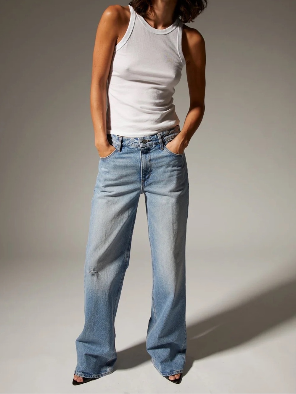 SPRWMN 5 Pocket Baggy Denim in LOLA - Brand New